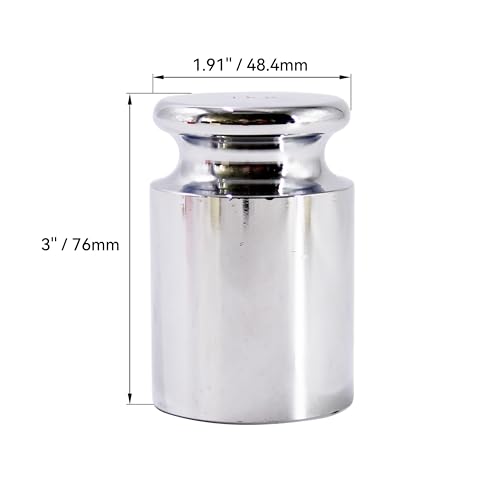 hfsr calibration weight 1000 gram m2 class chrome scale balance calibration weight for digital scale pocket scale 1kg