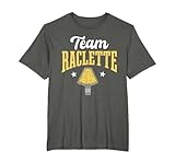 team raclette - swiss food lovers umorismo del formaggio svizzero maglietta