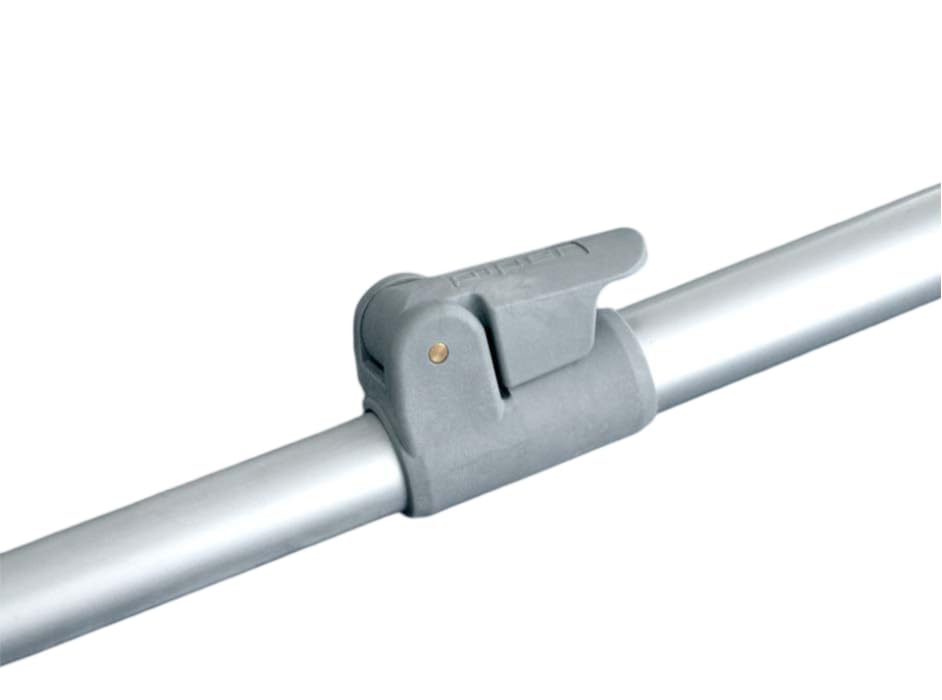 BERGER Power Grip 3er-Set | Schnellverbinder Rohrklemme Arretierungsmodul mit Schnellspanner für Zeltstangen Teleskopstangen Camping Zelt