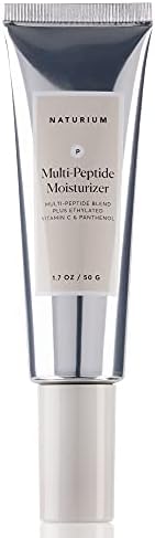 Naturium Multi-Peptide Moisturizer Plus Ethylated Vitamin C & Panthenol, Hydrating & Smoothing Skin Care, 1.7 oz
