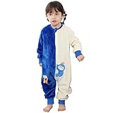 BETTERFUN Unisex Baby Sleeping Bag Soft Long Sleeve Sleeping Sack with Feet Warm Wearable Blanket 9-18 Months, Penguin