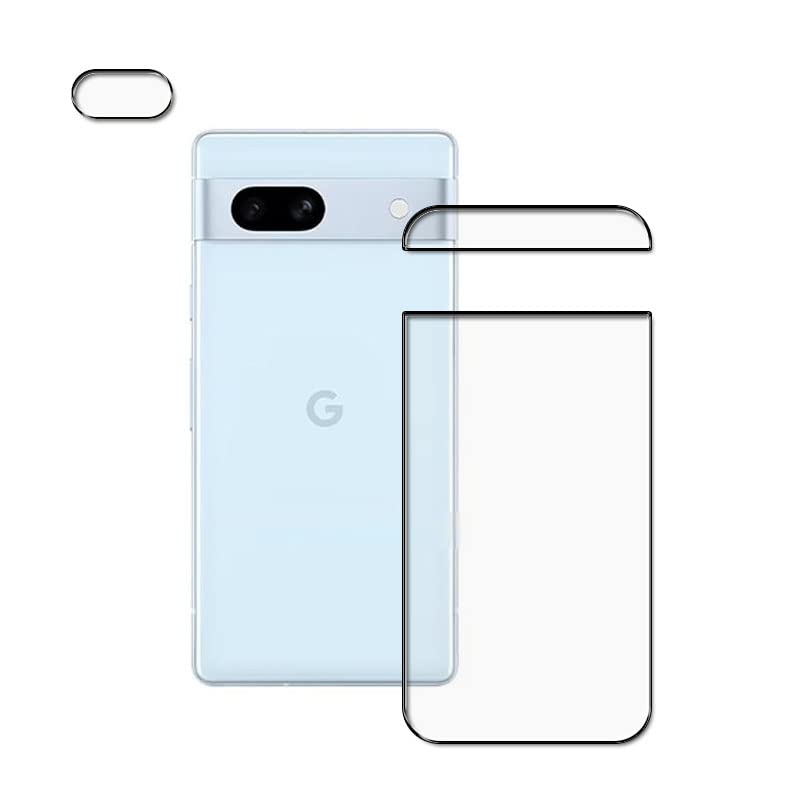 ABCDEFG TOMBIK Compatible With Google Pixel 7A & Back & Camera Lens Flexible Impossible Screen Protector Guard (Not Tempered Glass) (B0C5THL8Y9) Amazon Price History, Amazon Price Tracker