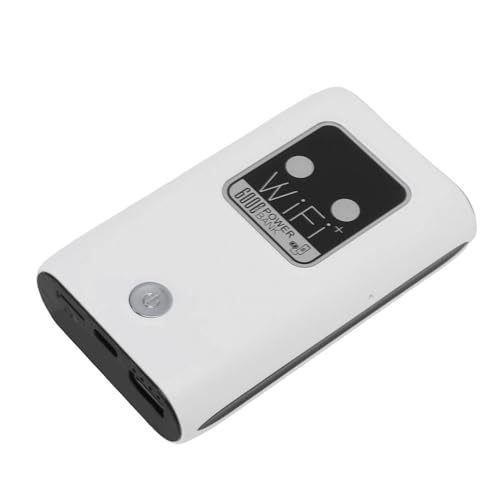 Image of 300Mbps 4G LTE Portable WiFi Computer Routers, Mobile Hotspot Wireless Router, 6000mAh Battery Routers with Nano SIM Card Slot, Ideal for Travel & Multi User Office