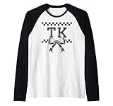 coquette bow tk preppy women kid girl tk primo giorno di scuola maglia con maniche raglan