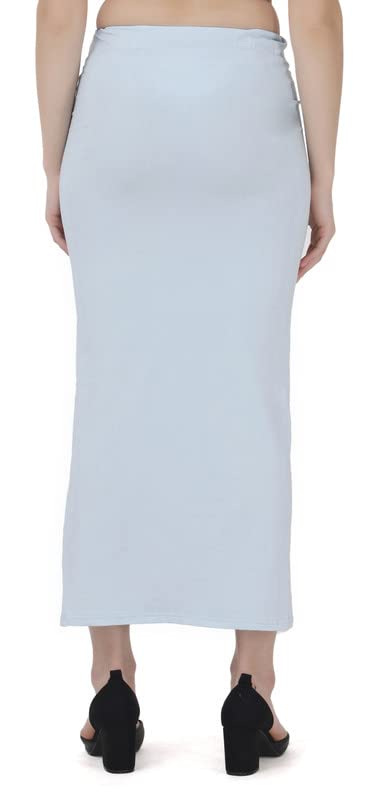 Image of Lycra Blend Cotton Saree Shapewear Petticoat for Women and Girls, Skirts Shapewear Dress for Saree