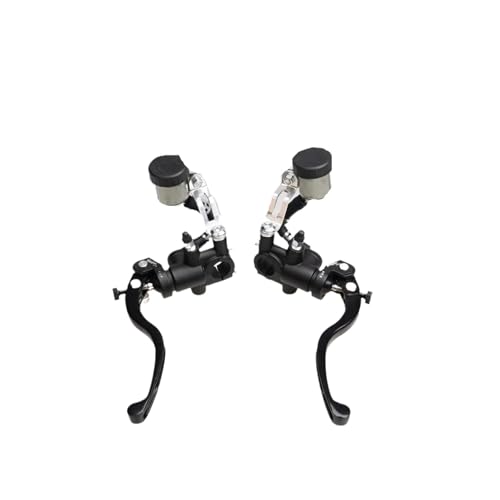 Poignée d'embrayage de moto hydraulique noire pour projet personnalisé Café Racer