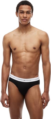 Tommy Hilfiger Herren 5er Pack Unterhosen Briefs Unterwäsche, Mehrfarbig (Black/Black/Black/Black/Black), S – Ansicht 3