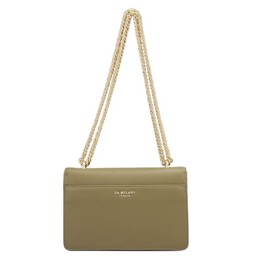 Image of Da Milano Small Leather Shoulder Bag (LB-OR-3011)
