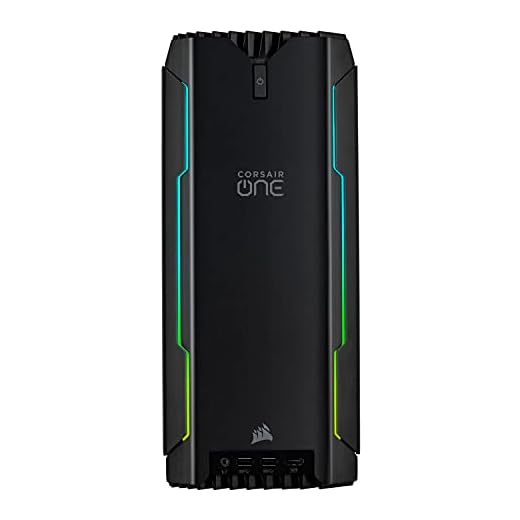 CORSAIR ONE i200 Compact Gaming PC - Intel® Core™ i9-11900K CPU - NVIDIA® GeForce RTX™ 3080 Graphics - 32GB CORSAIR Vengeance LPX DDR4 Memory - Thunderbolt 3™