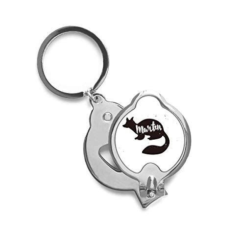 Coupe-ongles marten noir et blanc au design animalier et finition robuste