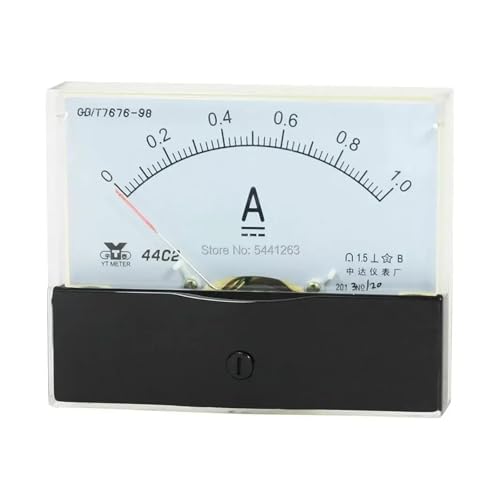 Ampèremètre analogique de panneau pour résoudre les pannes de surcharge sur circuit continu