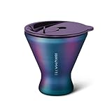 BrΓΌMate MargTini 10oz Martini Margarita Tumbler - Made With Vacuum-Insulated Stainless Steel (Dark Aura)