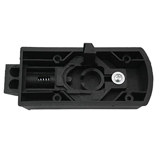 Cerradura para puerta de caravana, sistema FF, color blanco ovalado