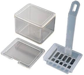 Deltalab 19354 Staining Jar and Dish, Staining Dish for 20 Slides (Pack of 2)