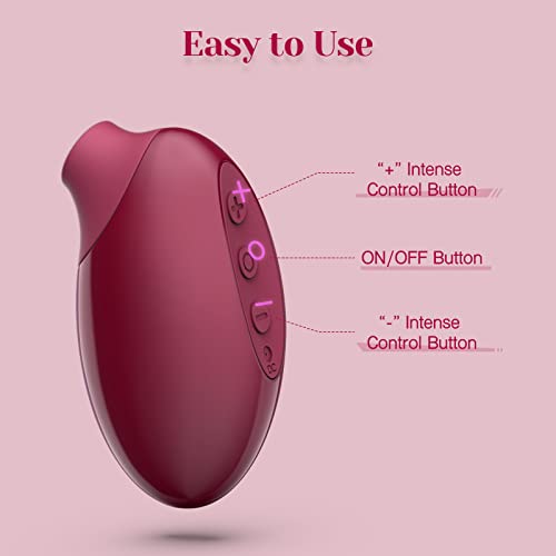 Tracy's Dog Clitoral Sucking Vibrator For Clit Nipple Stimulation, Clit Stimulator With 7 Patterns, Adult Oral Sex Toys For Women And Couple (Flamingo) #TOP4