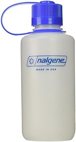 Nalgene HDPE Narrow Mouth BPA-Free Water Bottle, 16 oz