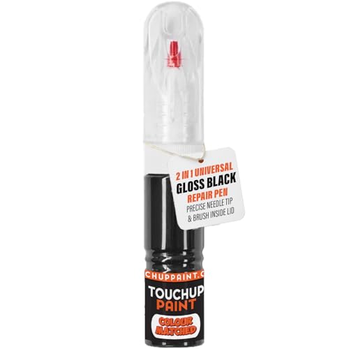 Xtremeauto Universal Gloss Black Touch Up Paint Pen – 20ml Scratch & Chip Repair for Car, Motorcycle, Bicycle, Alloy Wheels – Precision Tip for Easy Application