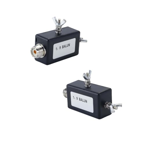Hoite Récepteurs Radio À Ondes Courtes Haute Puissance, Boîtier En Plastique 9/1, Mini Antenne Balun 1:9, Ondes Courtes HF, Convient Aux Stations QRP Et Aux Meubles D'extérieur.