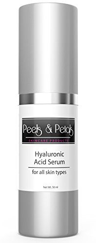 Hyaluronic Acid Serum For Face & Skin - Finest Grade Anti Wrinkle and Anti Aging Serum With Vitamin C, Vitamin E & Green Tea. 50 ml-1.69 fl oz