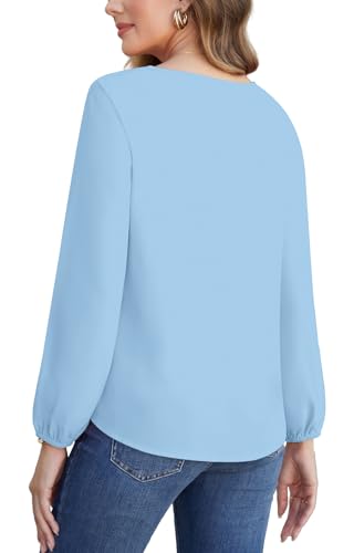 Image of Women's Sleeveless Chiffon Tank Top Business Casual Blouse Tunic Top