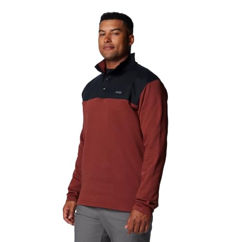 Image of Columbia Men's Pitchstone Overlay Half Snap