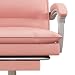 Vinsetto Massage Office Chair with Heat, 135° Reclining Faux Leather Computer Desk Chair with Footrest, Armrest and Backrest, Pink