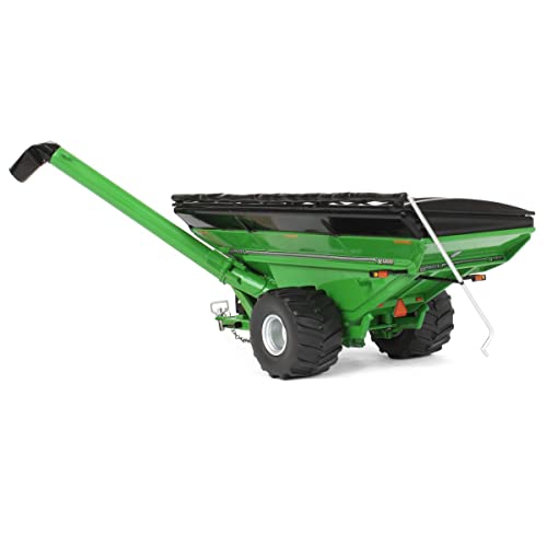 Spec Cast 1/64 Green Brent V1300 Grain Cart miniatura 4