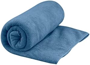 Sea to Summit Tek Towel, Plush Camping and Travel Towel, Large (24 x 48 inches), Moonlight Blue