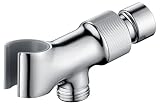 Metal Shower Head Holder for Hand Held Showerheads, Adjustable Shower Arm Mount for Connecting Showe