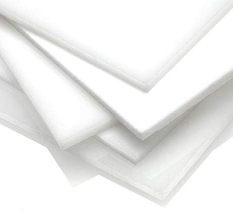 1/8" White Light Pass cast Acrylic Sheet (Plexiglass Size: 48" x 96")