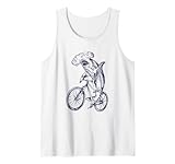 Hammerhead Shark Cycling Fahrrad Lustiges Fisch Biking Cool Bike Tank Top