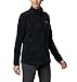 Columbia Womens Benton Springs Half Snap II Pull Over Fleece Jacket, Black, X-Small