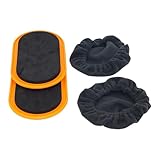 Sliders for Working Out - Oval Shape Workout Gliders | Exercise Sliders | for Women Men Home Bedroom Floor Gym Indoor Daily Routine