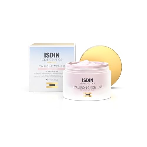 ISDIN Creme Anti-Idade para Pele Sensível Isdinceutics Hyaluronic Moisture Sensitive Skin ...