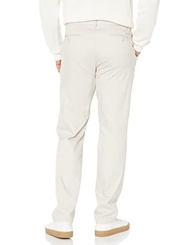 Amazon Essentials Men's Slim-Fit Wrinkle-Resistant Flat-Front Stretch Chino Pant, Stone, 40W X 32L #TOP5