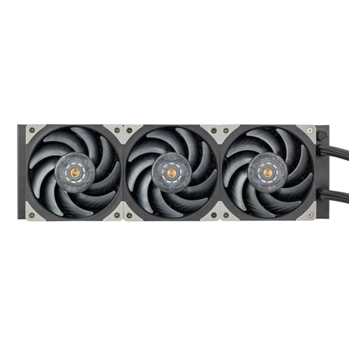 Image of Silverstone Technology Hailstone 360 Optimum All-in-One Liquid Cooler with Industrial Fans, SST-HT360 (Black)