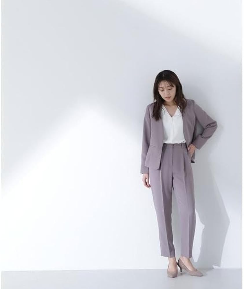 美品 ナチュラルビューティーベーシック セットアップ 紺 サイズL*RC1257 美品 ナチュラルビューティーベーシック セットアップ 紺 サイズL