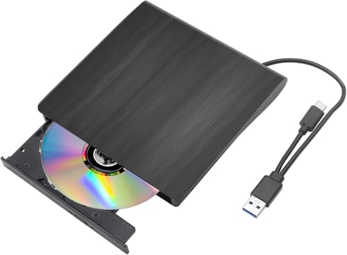 Lecteur CD DVD externe USB 3.0 portable pour PC portable et Mac