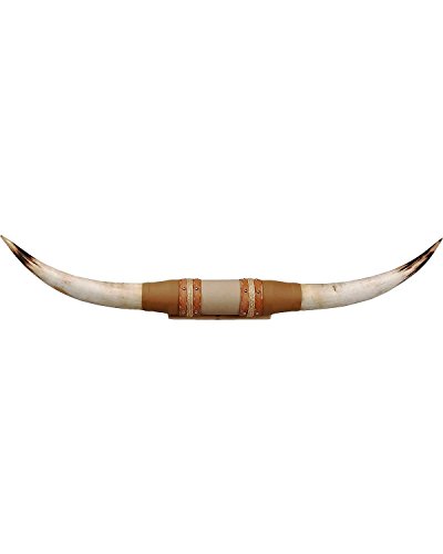 Shawnee Trading Post Unisex Authentic Large Steer Horns Tan One Size