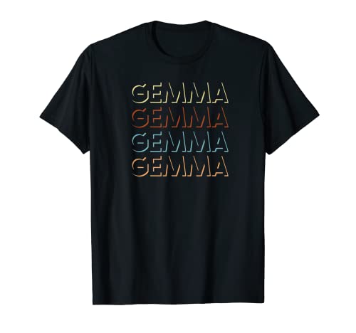 Gemma First Name Tshirt My Custom Tee Named Maglietta