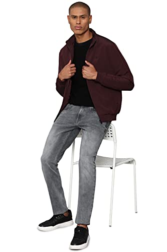 Image of Allen Solly Men Cotton Blend Standard Length Jacket