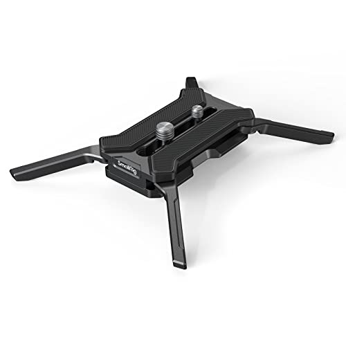 SMALLRIG Quick Release Plate for Arca-Type, Max. Load 44.1lb (20kg), Foldable Quadruped Support for Camera Lenses Within 5.9inch (15cm), Anti-Twist and Non-Slip Design - 3913 by SMALLRIG - Used condition - US$35.94