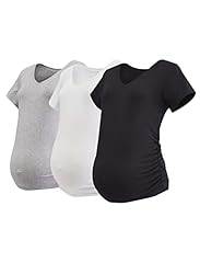 Black, White, Heather Grey 3 Pack