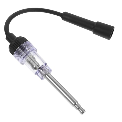 POPETPOP Probador Bujías Coche Herramienta Comprobador Encendido con Medidor de Salto para Diagnóstico Motor y Detección Precisa de Chispa