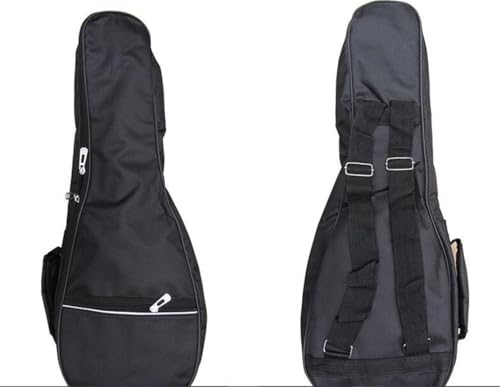 Image of Ukulele Case with 5MM Sponge Padding Adjustable Shoulder Strap 21 Inch (21, Black)