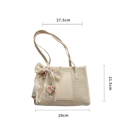 Large Beach Bags for Women Travel Straw Purses Cute Beach Tote Straw Tote Vacation Handbags Shoulder Bag Hobo Bags4