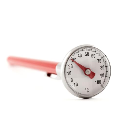 Lantelme Steakthermometer Temperaturanzeige Analog -10°C bis 100°C mit Einstichsonde 10cm | Kerntemperaturmesser beim Grill Braten | Edelstahl Thermometer Kabellos von Steak Fleisch Fisch Lantelme Steakthermometer Temperaturanzeige Analog -10°C bis 100°C mit Einstichsonde 10cm | Kerntemperaturmesser beim Grill Braten | Edelstahl Thermometer Kabellos von Steak Fleisch Fisch