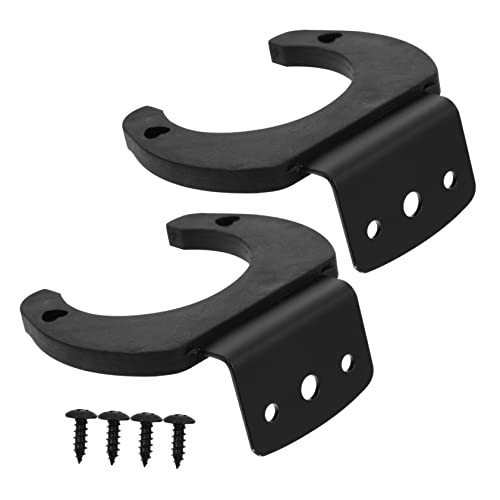 2Pcs Silicone Wall Mount Microphone Hook Soft Mic Clamp Accessory for Securely Holding Microphones Easy Installation Space Saving Design