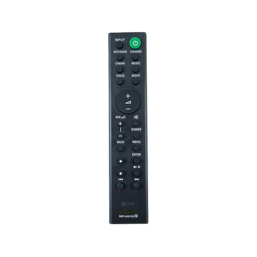 7SEVEN® Compatible for Sony 5.1 Home Cinema Soundbar Original RMT-AH412U Model HT-S40R SA-WS40R SS-S40R SS-SS40R HTS40R SAWS40R SSS40R SSSS40R HT-S20R HT-S100F HT-S700RF HT-S500RF SA-WS500RF