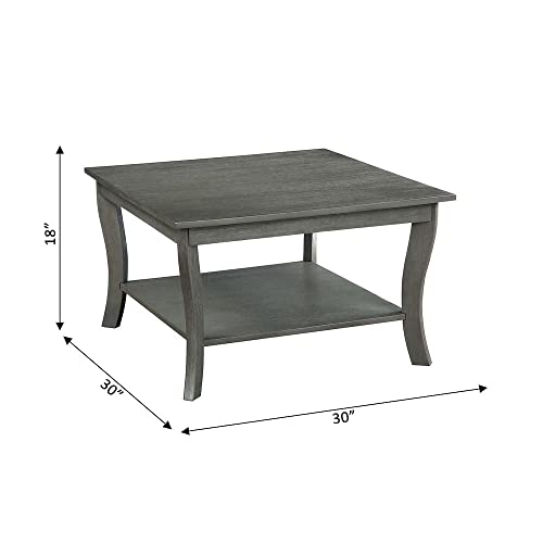 Convenience Concepts Square Coffee Table